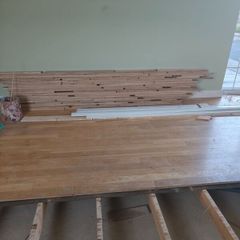 40 sq meters of Solid Oak flooring