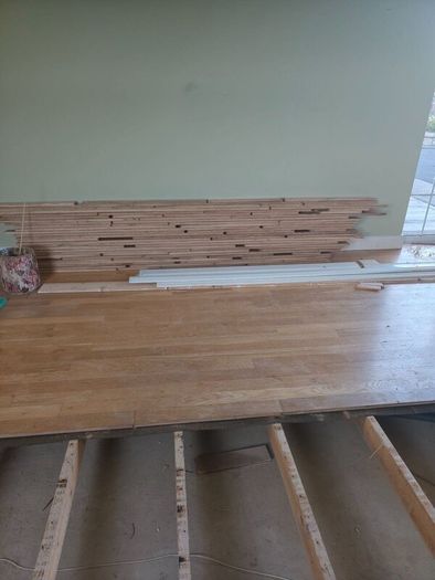 40 sq meters of Solid Oak flooring