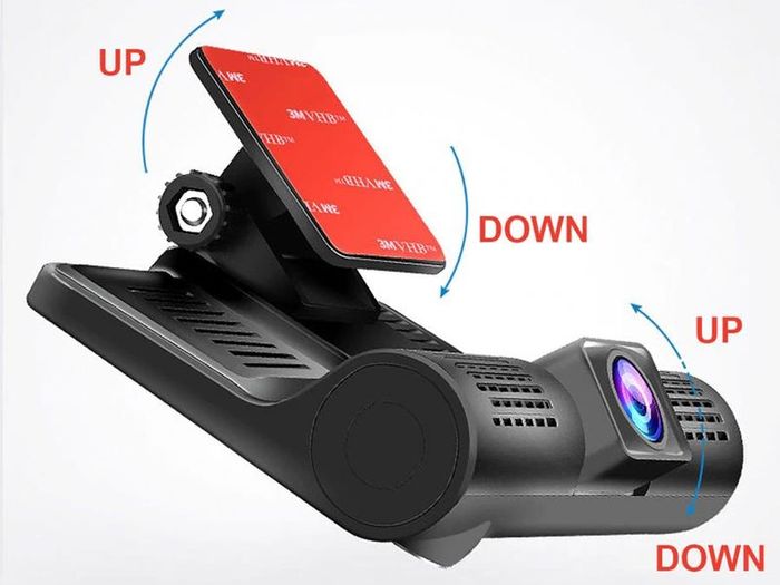 Brand New 1080P Car DVR 4.3 inch Lens Dash Cam Front and Rear Video Recorder Camera G-sensor