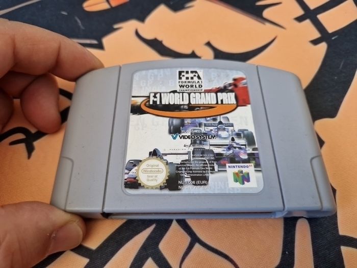 F1 World Grand Prix  Formula 1 Word Championship Nintendo 64 N64 Games Original
