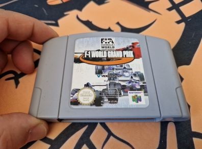 F1 World Grand Prix  Formula 1 Word Championship Nintendo 64 N64 Games Original