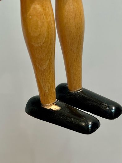 Vintage Wooden Pinocchio Doll