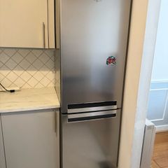 whirlpool silver fridge freezer BLF 8121 Ox