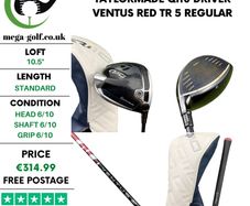 Taylormade Qi10 Driver / 10.5 Degree / Ventus Red TR 5 Regular