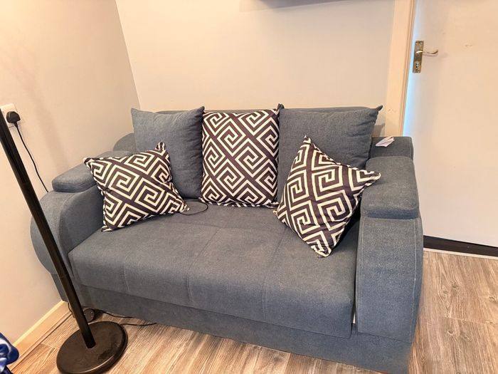 Pull out sofa with storage
