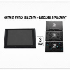 Nintendo Switch LCD Replacement With New Back Shell