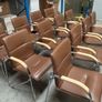 Office Chairs x 12 (Brown) Image 8