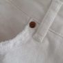 TOPSHOP Moto DAISY White Denim Hotpants Sz 8UK Image 4
