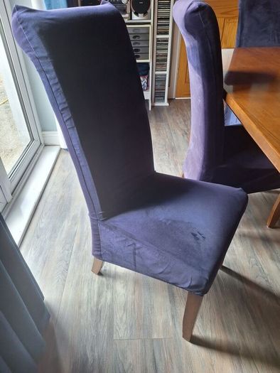 Dining table and 6 chairs