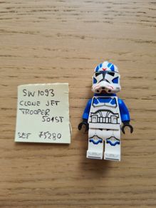 lego sw1093 clone jet trooper 501st, set star wars 75280