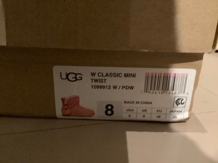 Genuine UGG Classic Mini Twist Boots