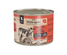 Country of Animals Rabbit with Veal Kitten 200g