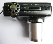 Kodak EasyShare Z1285 12.1MP Digital Camera, and SD Card (works on AA Batteries)