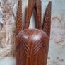 Two Old Hand Carved African Tribal Masks for sale, Measurments in the photos Image 6
