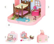Little Woodeze( Sylvanian ) Toy, suitcase call all