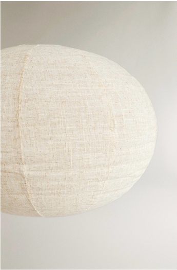 Cream / beige linen lampshade - Brand new