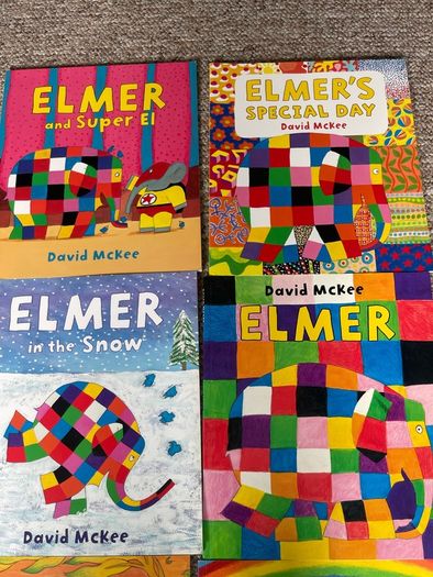 Elmer the Elephant 9 Book Set