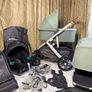 Uppababy Vista V2 with Cybex car seat and isofix base Image 2