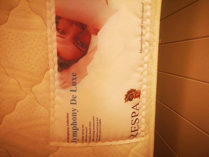 Respa single mattress and divan bed