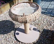 Cat bed and scratcher