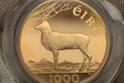 Ireland 1990 50 Ecu Gold Proof Coin in Original Holder with COA