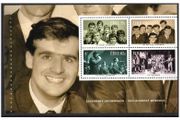 2010 Ireland Legendary Showbands showing picture of The Drifters Commemorative Stamps Booklet Pane Mint Never Hinged (MNH). Hibernian HP195
