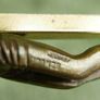 Vintage Bronze Wall Cross - Religious Christian Crucifix Image 7
