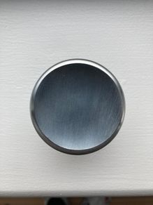 Satin Chrome fixed knob- New