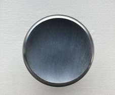 Satin Chrome fixed knob- New