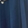 Navy Velour Curtains Image 3