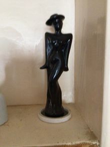 Vintage Plastic Bakelite/lucite/plastic figurine