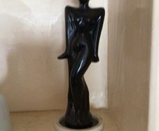 Vintage Plastic Bakelite/lucite/plastic figurine