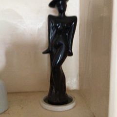 Vintage Plastic Bakelite/lucite/plastic figurine