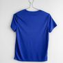Pre Owned Electric Blue "New Adventures" Daisy Graphic Tee Image 4