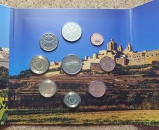 Malta Brilliant Uncirculated Euro Coin Set 2025 - Includes 2ECC Maltese Walled Cities (Mdina)