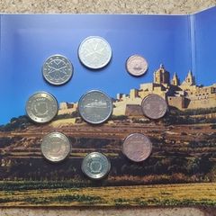 Malta Brilliant Uncirculated Euro Coin Set 2025 - Includes 2ECC Maltese Walled Cities (Mdina)