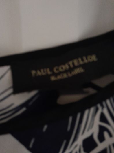 Paul Costelloe Top Navy & White New