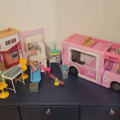 Barbie Camper and Kitchen