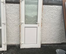 PVC back door
