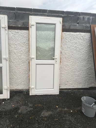 PVC back door