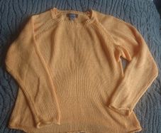 Bright Orange Jumper  Size 8-12