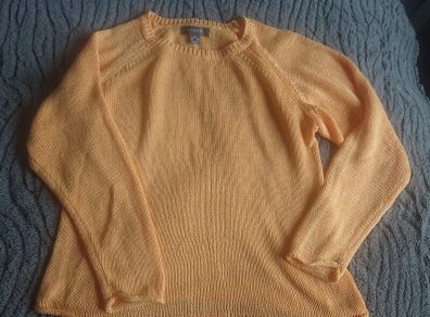 Bright Orange Jumper  Size 8-12