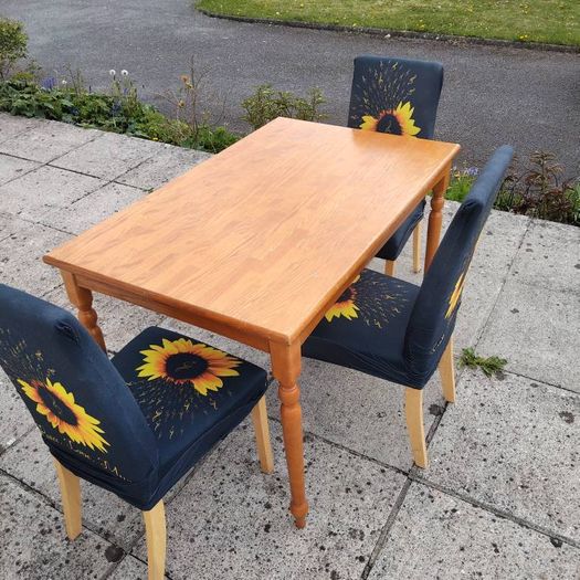 Oak Table and chairs