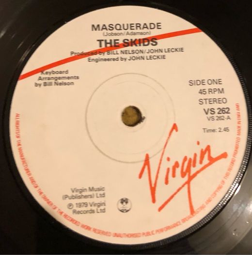 The Skids - Masquerade (1979) 2x 7"