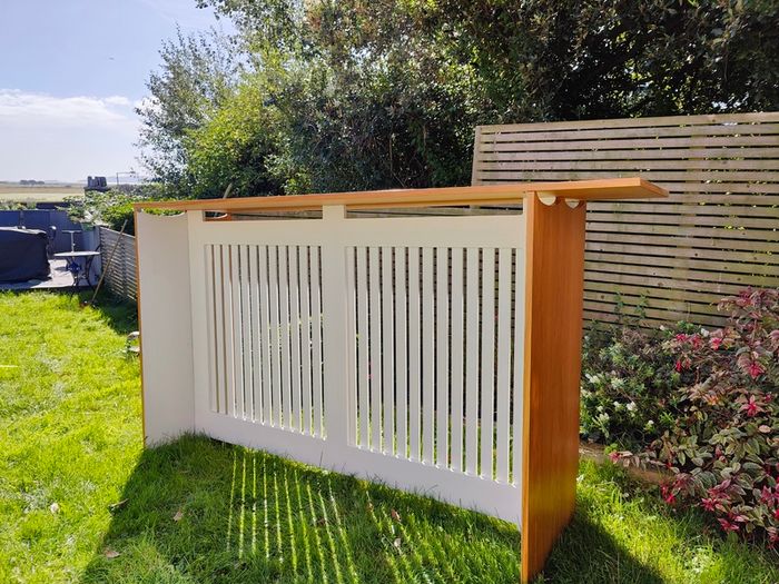 Breakfast Bar Radiator cabinet