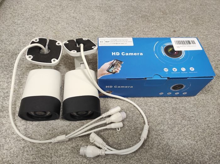 3x Brand New Hiseeu HD Mini Bullet CCTV Cameras