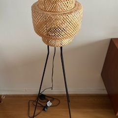 IKEA bamboo floor lamp