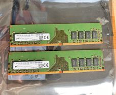 16GB DDR4 2666MHz Micron Memory Modules