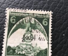 Rare/Genuine WW2 German stamp
