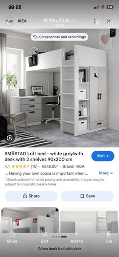 Loft bed